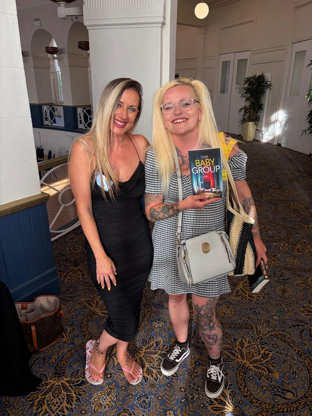 Meeting readers who had already finished it